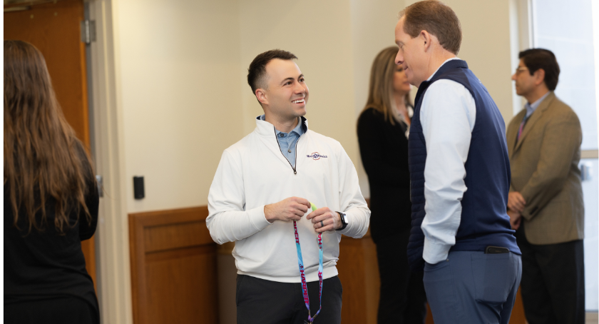 The Roadshow provided a place for networking with partners.